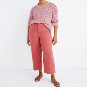 Madewell Emmett Curvy Slim Wide Leg Pant, 34